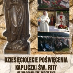 10 lecie Kapliczki św. Rity- Zaproszenie
