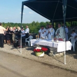 4.06.2016 - Uroczystości 10 rocznicy poświęcenia Kapliczki św. Rity we Włosani/fot.J.Loster